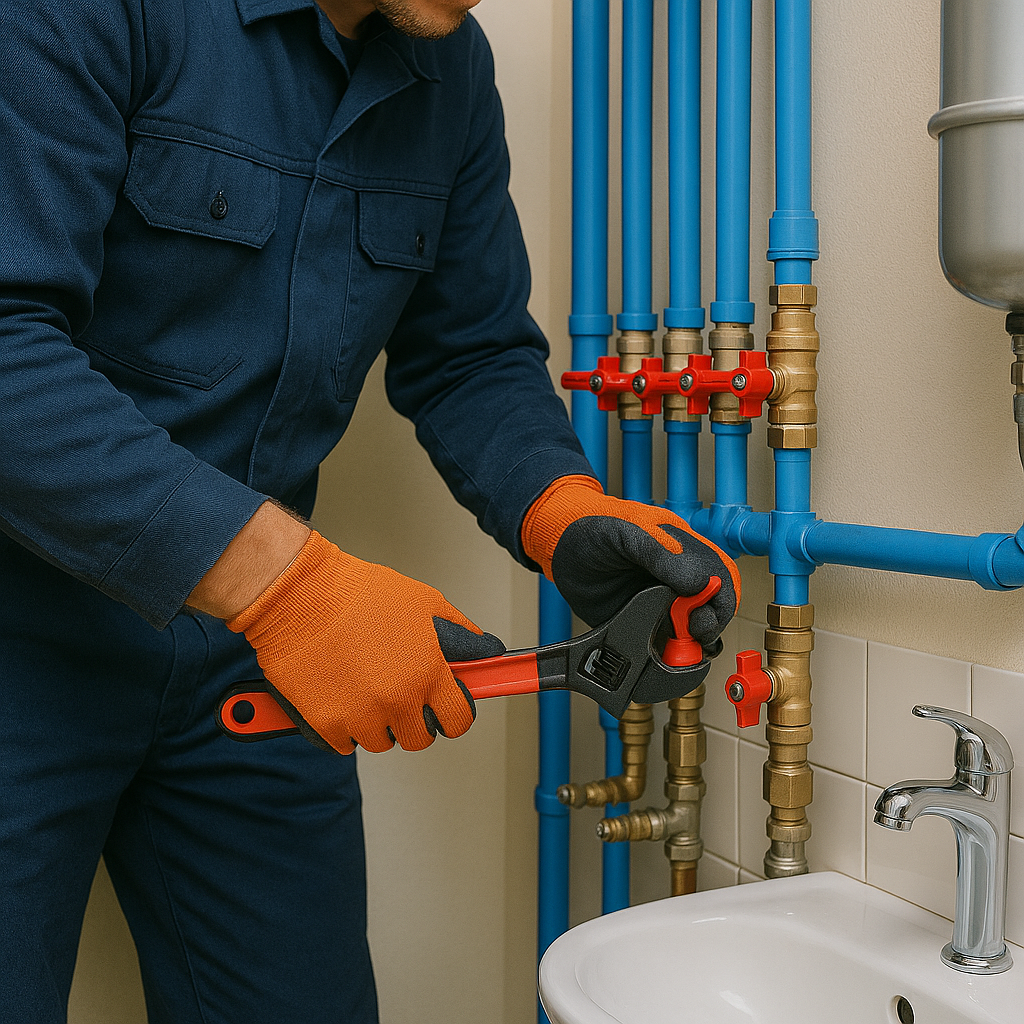 Daire içi temiz su tesisatı kurulum ve yenileme hizmeti